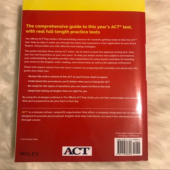 ACT Prep Guide Book - Picture 3 of 3
